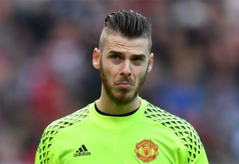 "Man Utd" žino, kiek reikalautų už vartininką D.De Gea