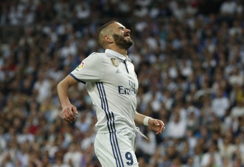 "Real" gali tekti verstis be K. Benzema, "Atletico" prarado visus dešiniojo krašto gynėjus