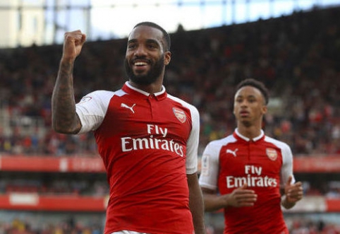 D.Seamanas: A.Lacazette'ui bus sunku priprasti Anglijoje