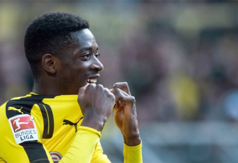 Įspūdingos sumos už O.Dembele reikalaujanti "Borussia" susitiks su "Barcos" atstovais