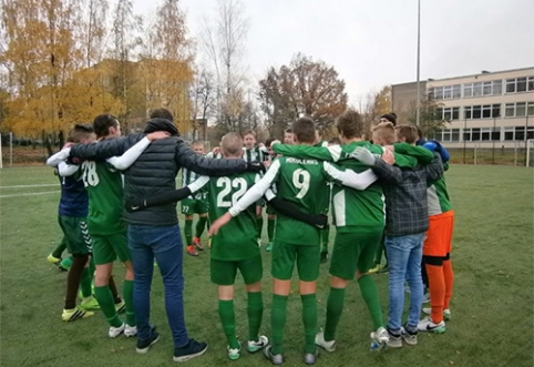 Elitinės jaunių (iki 16 metų) lygos nugalėtojais tapo vilniečiai