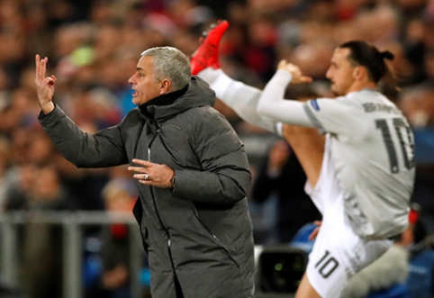 J,Mourinho nekliudys Z.Ibrahimovičiui išvykti į JAV