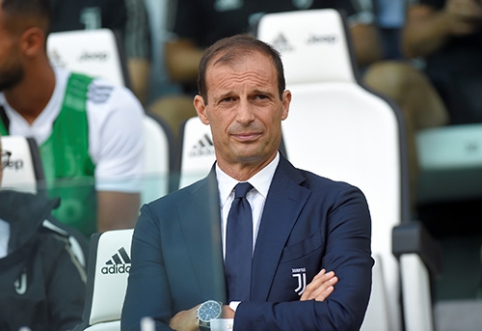 M.Allegri: negaliu į aikštę leisti daugiau nei vienuolikos žaidėjų