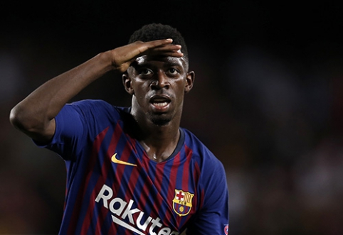 O.Dembele nenori palikti "Barcelona" ekipos