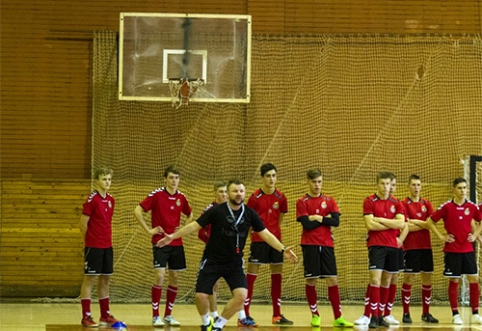 Įvertinti U-19 futsal rinktinės kandidatai