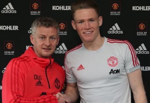 S. McTominay'us pasirašė naują sutartį su "Manchester United"