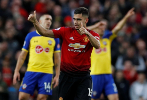 "Man Utd" pratęsė kontraktą su A. Pereira