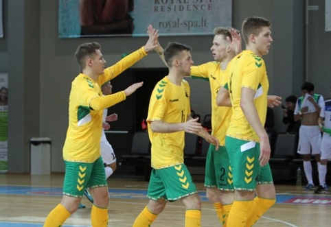 Futsal rinktinei - Sakartvelo išbandymai