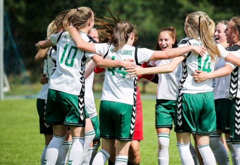 Merginų futbolo čempionate triumfavo MFA „Žalgiris“ 