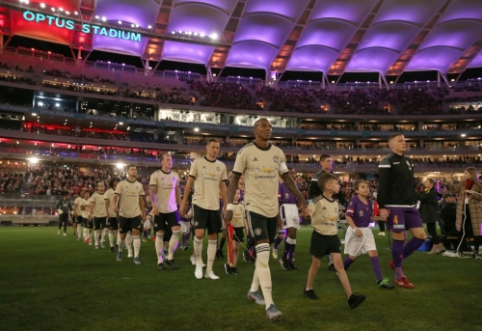 "Man Utd" pasiruošimą sezonui pradėjo pergale prieš australus