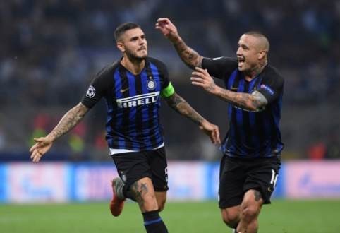 "Inter": "Icardi ir Nainggolanas nėra mūsų planuose"