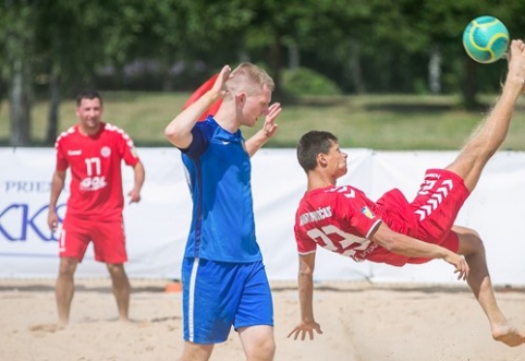 Paplūdimio čempionato kovos keliasi į šventinį Kupiškį