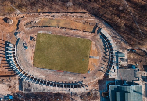 Kauno stadiono danga prilygs Anglijos grandų aikštėms