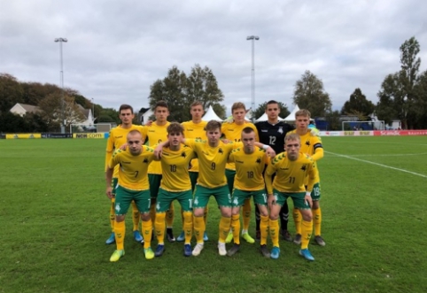 Lietuvos U-17 rinktinė pribloškė Farerų salų komandą