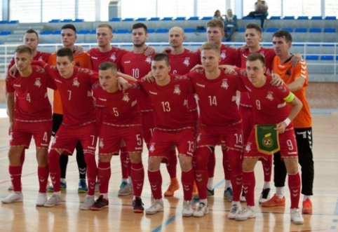 Futsal rinktinė Estijoje kausis dėl Baltijos taurės