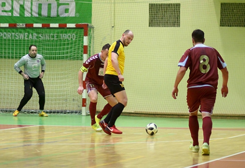 Lietuvoje pirmą kartą organizuojamos senjorų Futsal pirmenybės