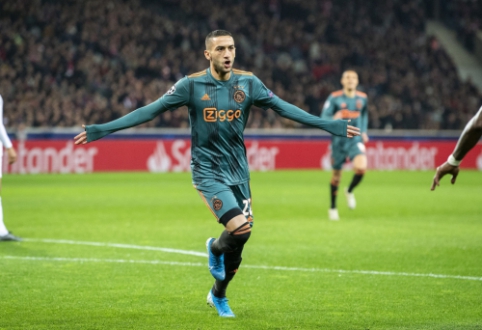 H. Ziyechas su "Chelsea" pasirašė penkerių metų kontraktą