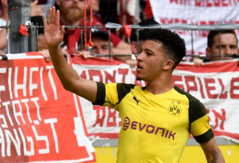 „Man Utd“ praleido puikią progą? J. Sancho bus kviečiamas į Ispaniją