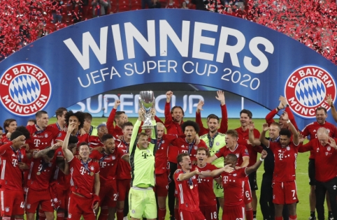 „Bayern“ iškovojo UEFA Supertaurę