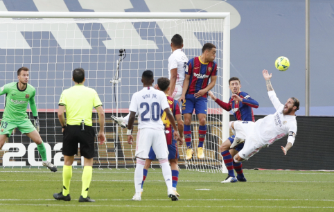 „Real“ parsiveža pergalę iš „Camp Nou“