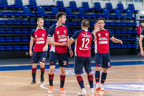 Futsal atkrintamųjų varžybų startas: „Dainava“ – VIP