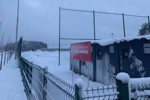 Subliuško futbolo maniežo Pilaitėje kupolas