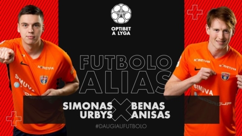 „Bangos“ futbolininkai susirėmė šmaikščiame „Futbolo alias“ iššūkyje