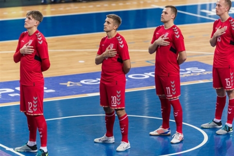 Futsal rinktinė kontroliniame mūšyje neatsilaikė prieš Sakartvelą