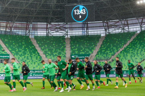 Įvartį prieš „Ferencvaros“ mušęs O. Verbickas: „Džiaugiuosi galimybe juos vėl sutikti“