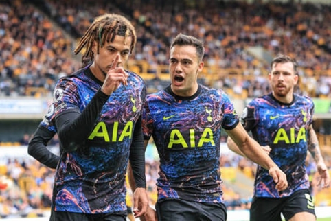 Iniciatyvą varžovams atidavęs „Tottenham“ klubas iš „Wolves“ tvirtovės išsivežė 3 taškus