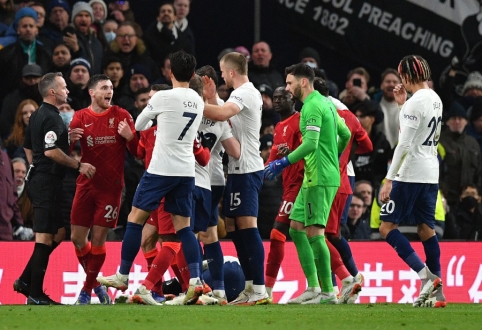 Įspūdingose rungtynėse „Tottenham“ ir „Liverpool“ pasidalino po tašką