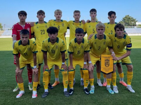Vaikinų U17 rinktinė startuos Baltijos taurės turnyre Latvijoje