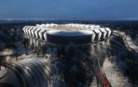 Sustabdyti Nacionalinio stadiono statymo darbai