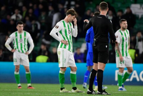 Sevilijos „Real Betis“ dramatiškai baigė savo kelionę Europos lygoje