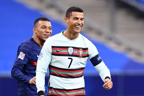 C. Ronaldo užsiminė apie artėjančią karjeros pabaigą