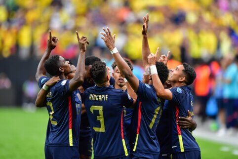 „Copa America“ turnyre Ekvadoras ir Venesuela pateko į ketvirtfinalį