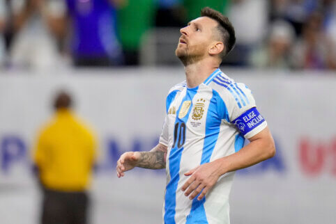 L. Messi pramušė baudinį, bet Argentina žengė į „Copa America“ pusfinalį