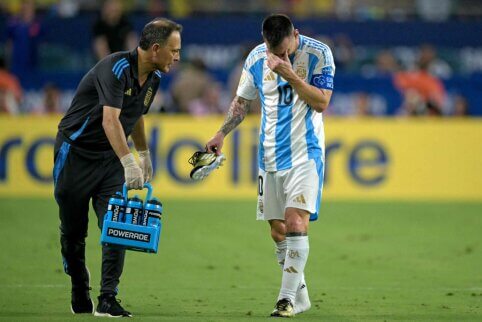 Argentinos rinktinė – be L. Messi