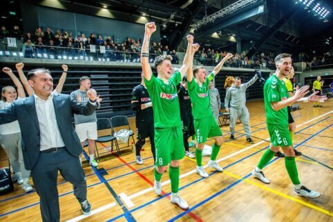 Dėl futsal supertaurės varžysis „Kauno Žalgiris“ ir „Bruklinas“