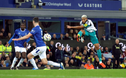 „Everton“ ir „Newcastle“ pasidalino po tašką