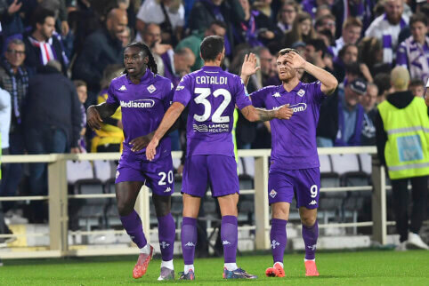 „Fiorentina“ klubas tęsia pergalingą žaidimą