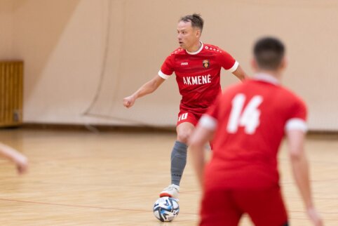 Sostinėje laimėjęs „Akmenės kraštas“ pateko į LFF futsal taurės ketvirtfinalį