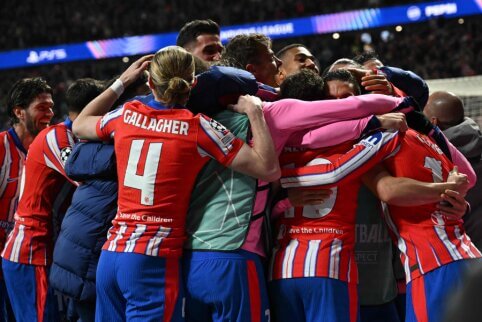 „Atletico“ užtikrintai žengė į „Copa del Rey“ pusfinalį