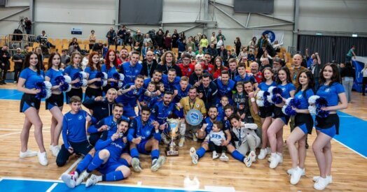 Baltijos futsal lygos čempionais tapo RFS, „Kauno Žalgiris“ – bronzinis prizininkas