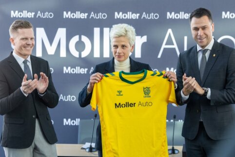 Lietuvos futbolo federacija pradeda partnerystę su „Moller Auto“