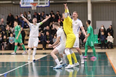 LFF futsal taurės finale laukia „Vikingų“ ir „Bruklino“ akistata