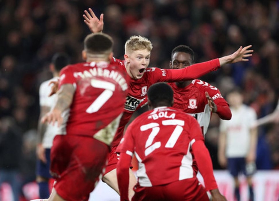 Dar vieni milžinų žudikai: „Middlesbrough“ iš FA taurės eliminavo „Tottenham“ ekipą