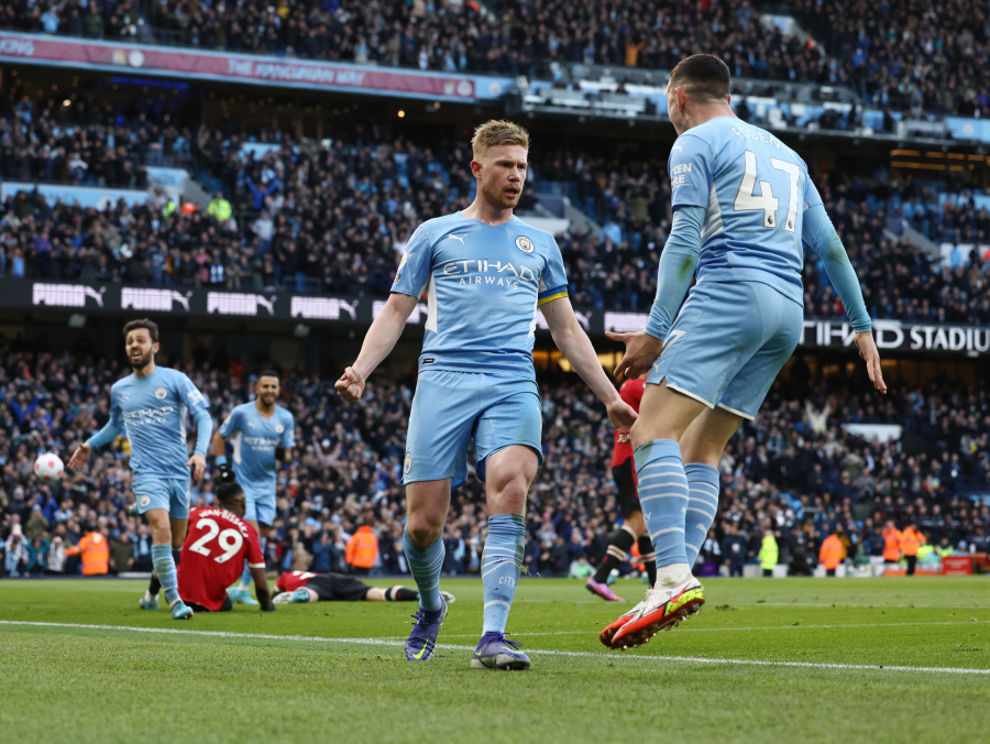 „Man City“ dar kartą be didesnio vargo pervažiavo „Man Utd“