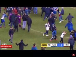 Aguero konfliktas su "Wigan" fanu